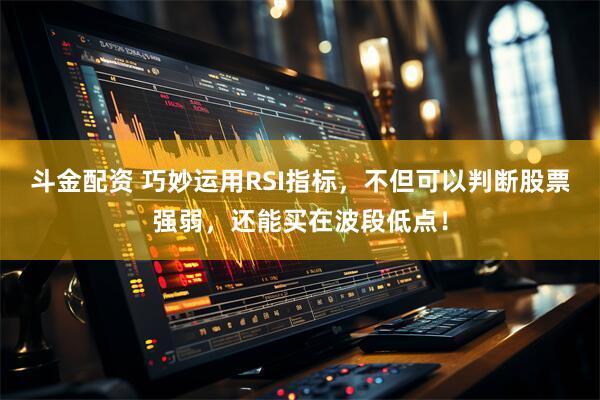 斗金配资 巧妙运用RSI指标，不但可以判断股票强弱，还能买在波段低点！