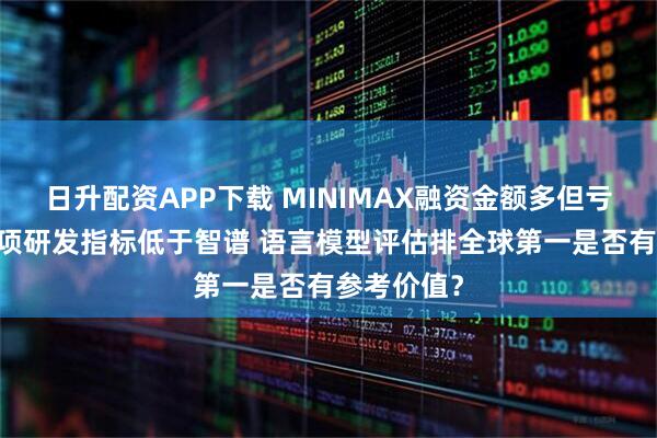 日升配资APP下载 MINIMAX融资金额多但亏损更大 多项研发指标低于智谱 语言模型评估排全球第一是否有参考价值？